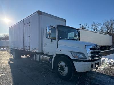 Hino 338 Box Truck - 260HP, 6 Speed Automatic, Swing Door