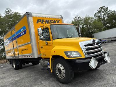 Hino 338 Box Truck - 260HP, 6 Speed Automatic, Roll up Door