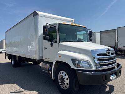 Hino 338 Box Truck - 260HP, 6 Speed Automatic, Roll up Door