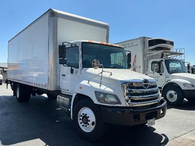 Hino 338 Box Truck - 260HP, 6 Speed Manual, Roll up Door