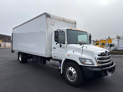 Hino 338 Box Truck - 260HP, 6 Speed Automatic, Roll up Door