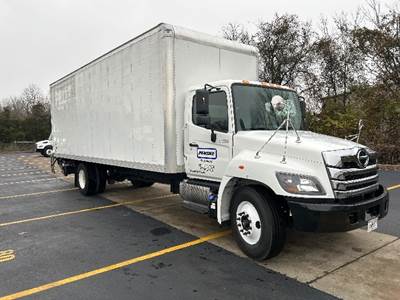 Hino L6 Box Truck - 230HP, 6 Speed Automatic, Roll up Door