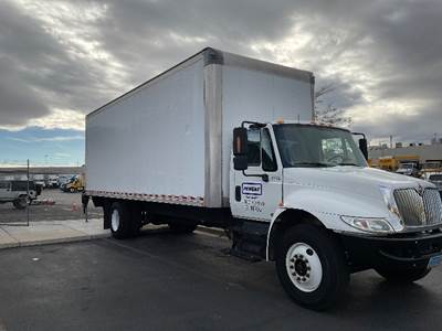 International 4300 Box Truck - 220HP, 6 Speed Automatic, Roll up Door