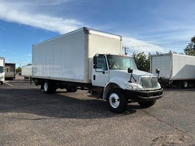 International 4300 Box Truck - 220HP, 6 Speed Automatic, Roll up Door