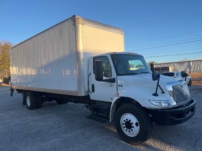 International MV607 Box Truck - 220HP, 6 Speed Automatic, Roll up Door