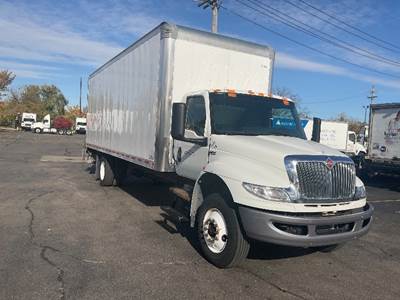 International MV607 Box Truck - 240HP, 6 Speed Automatic