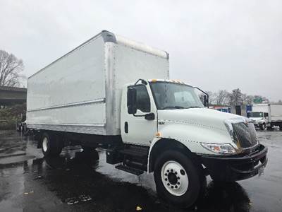 International MV607 Box Truck - 220HP, 6 Speed Automatic, Roll up Door