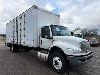 International MV607 Box Truck - 280HP, 6 Speed Automatic