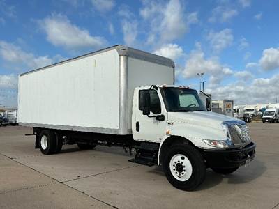 International MV607 Box Truck - 220HP, 7 Speed Automatic