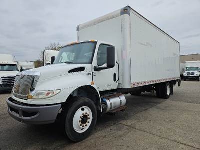 International MV607 Box Truck - 240HP, 7 Speed Automatic