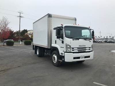 Isuzu FTR Box Truck - 215HP, 6 Speed Automatic, Roll up Door