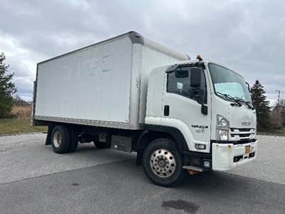 Isuzu FTR Box Truck - 215HP, 6 Speed Automatic, Roll up Door