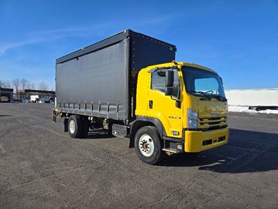 Isuzu FTR Box Truck - 215HP, 6 Speed Automatic, Swing Door