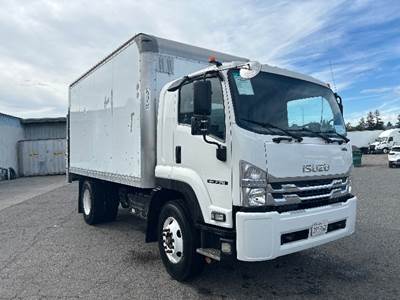 Isuzu FTR Box Truck - 215HP, 6 Speed Automatic, Roll up Door