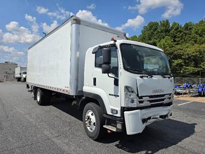 Isuzu FTR Box Truck - 260HP, 6 Speed Automatic, Roll up Door