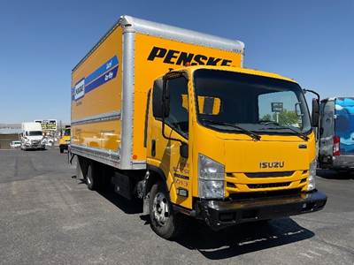 Isuzu NPR Box Truck - 215HP, 6 Speed Automatic, Roll up Door