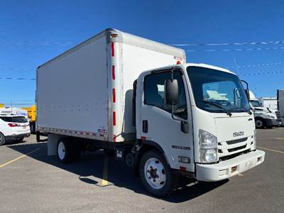 Isuzu NPR Box Truck - 210HP, 6 Speed Automatic, Roll up Door