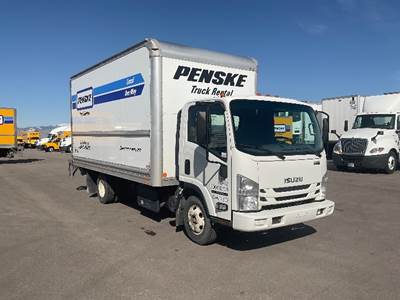 Isuzu NPR Box Truck - 215HP, 6 Speed Automatic, Roll up Door