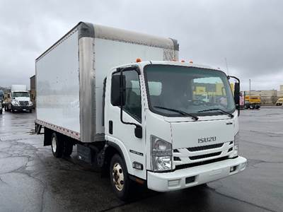 Isuzu NPR Box Truck - 215HP, 6 Speed Automatic, Roll up Door