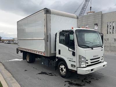 Isuzu NPR Box Truck - 215HP, 6 Speed Automatic, Roll up Door