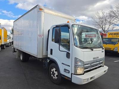 Isuzu NPR Box Truck - 200HP, 6 Speed Automatic, Roll up Door