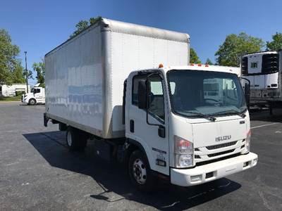 Isuzu NPR Box Truck - 215HP, 6 Speed Automatic, Roll up Door