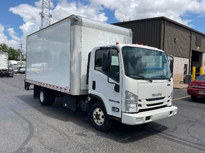 Isuzu NPR Box Truck - 215HP, 6 Speed Automatic, Roll up Door