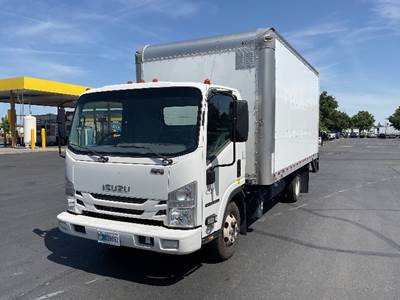 Isuzu NPR Box Truck - 215HP, 6 Speed Automatic, Roll up Door