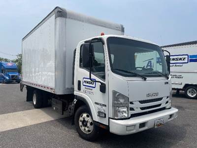 Isuzu NPR 16 ft Box Truck - 215HP, 6 Speed Automatic, Roll up Door