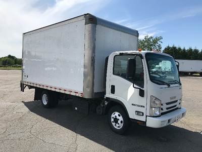 Isuzu NPR Box Truck - 215HP, 6 Speed Automatic, Roll up Door