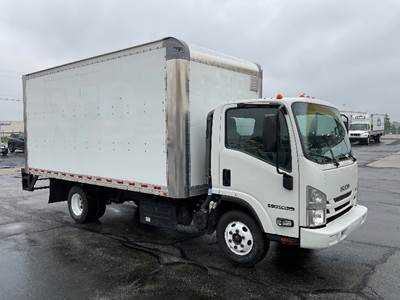 Isuzu NPR Box Truck - 215HP, 6 Speed Automatic, Roll up Door