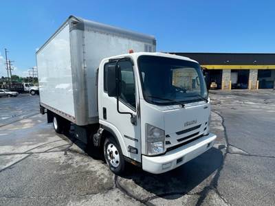 Isuzu NPR Box Truck - 215HP, 6 Speed Automatic, Roll up Door