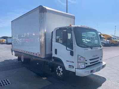 Isuzu NPR 16 ft Box Truck - 215HP, 6 Speed Automatic, Roll up Door