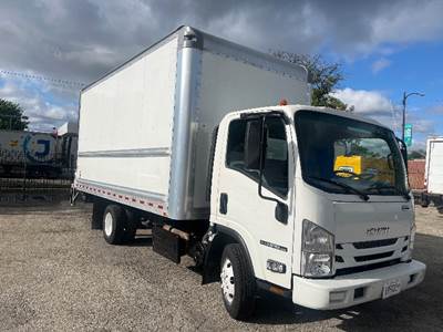 Isuzu NPR Box Truck - 215HP, 6 Speed Automatic, Roll up Door