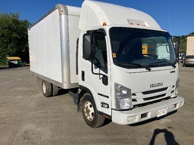 Isuzu NPR Box Truck - 297HP, 6 Speed Automatic