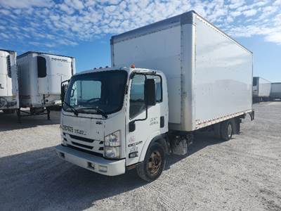 Isuzu NPR Box Truck - 215HP, 6 Speed Automatic, Roll up Door