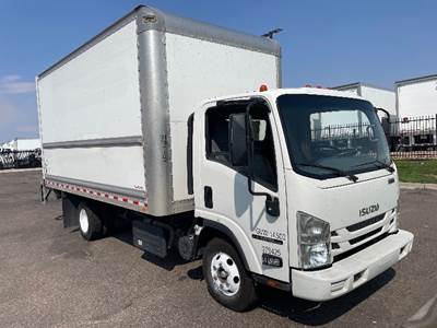 Isuzu NPR Box Truck - 215HP, 6 Speed Automatic, Roll up Door
