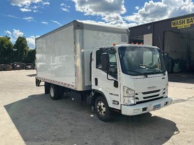 Isuzu NPR Box Truck - 215HP, 6 Speed Automatic, Roll up Door