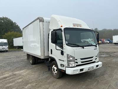 Isuzu NPR Box Truck - 297HP, 6 Speed Automatic