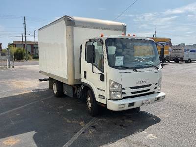 Isuzu NPR Box Truck - 215HP, 6 Speed Automatic, Roll up Door