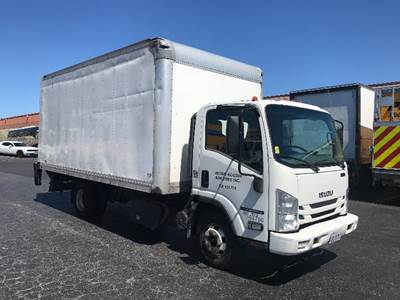 Isuzu NPR Box Truck - 215HP, 6 Speed Automatic, Roll up Door