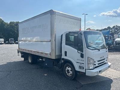 Isuzu NPR 16 ft Box Truck - 215HP, 6 Speed Automatic, Roll up Door