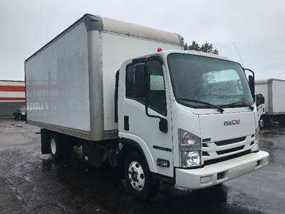 Isuzu NPR Box Truck - 215HP, 6 Speed Automatic, Roll up Door