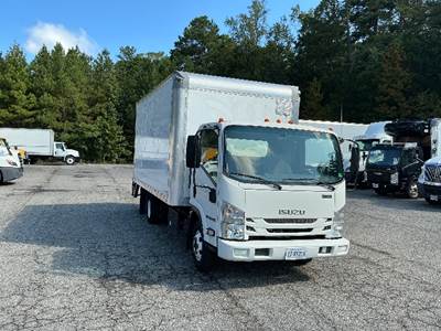 Isuzu NPR 16 ft Box Truck - 215HP, 6 Speed Automatic, Roll up Door