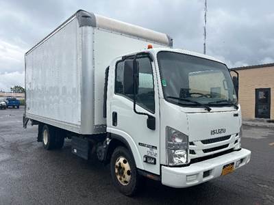 Isuzu NPR Box Truck - 215HP, 6 Speed Automatic, Roll up Door