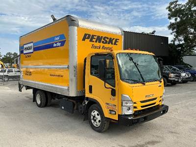 Isuzu NPR Box Truck - 215HP, 6 Speed Automatic, Roll up Door