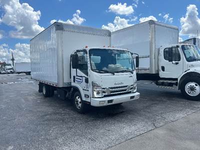 Isuzu NPR Box Truck - 215HP, 6 Speed Automatic, Roll up Door