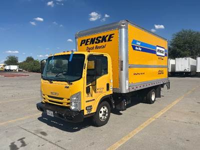 Isuzu NPR Box Truck - 215HP, 6 Speed Automatic, Roll up Door