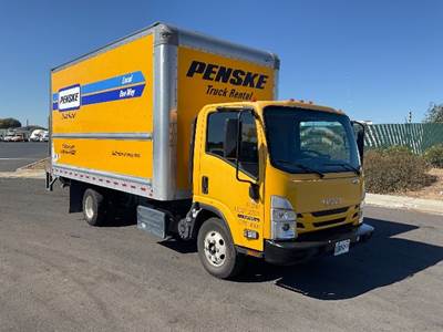 Isuzu NPR Box Truck - 215HP, 6 Speed Automatic, Roll up Door