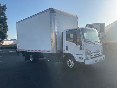 Isuzu NPR Box Truck - 215HP, 6 Speed Automatic, Roll up Door